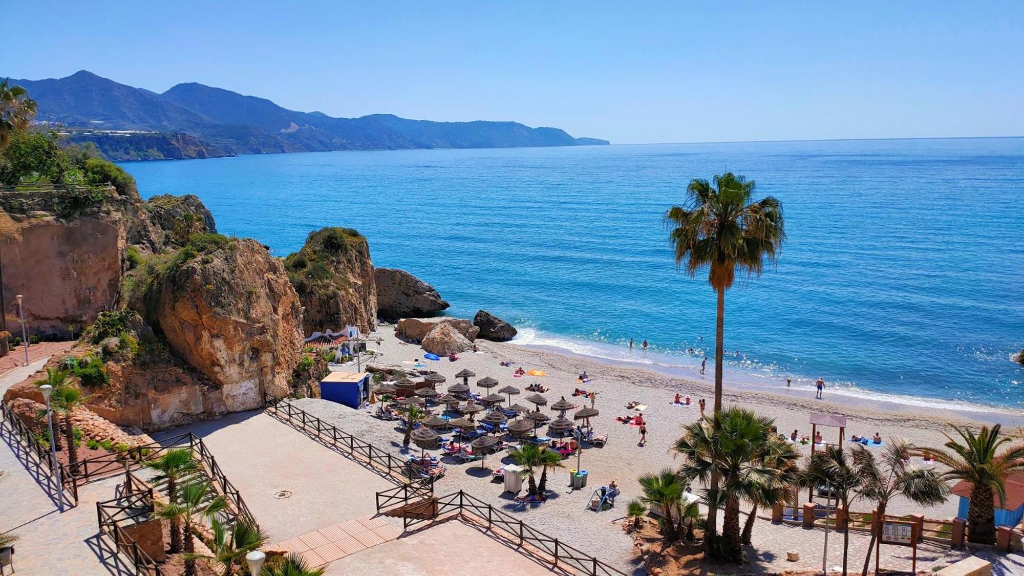 Balcon De Europa Suite Nerja Bagian luar foto